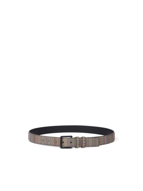 woven buckle belt