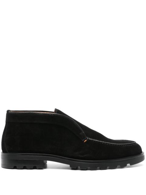 Santoni Slip-on Suede Boots