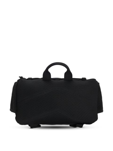 BELT BAG WITH BLUE LOGO LABEL