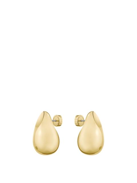 GOLD-TONE EARRINGS WITH DROP DESIGN