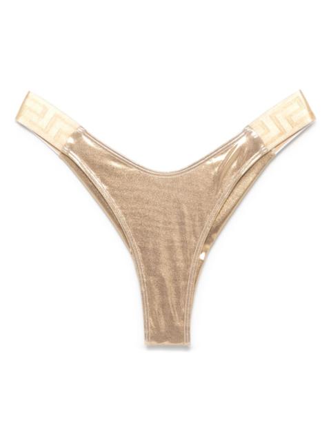Greca waistband bikini bottom
