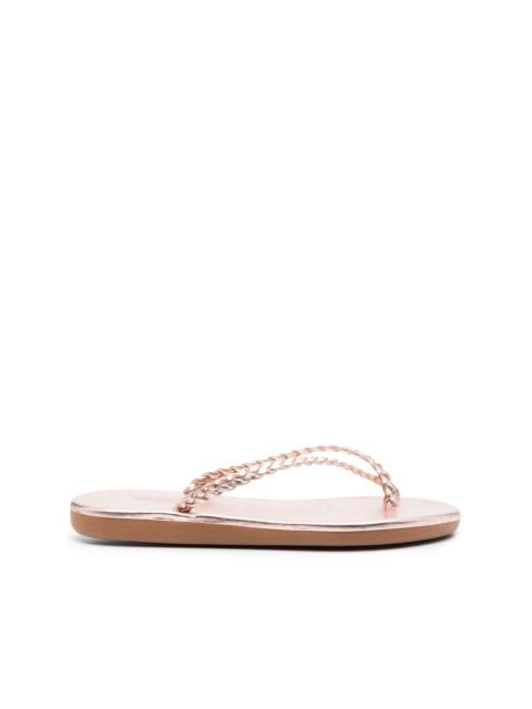 Ioulia braided-strap sandals