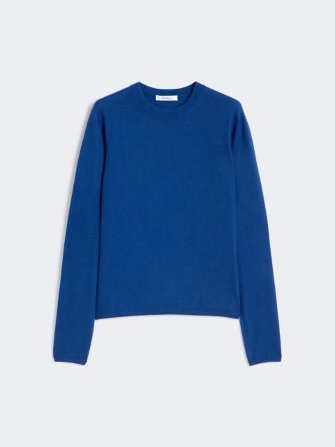 Cashmere yarn sweater - CHINA BLUE
