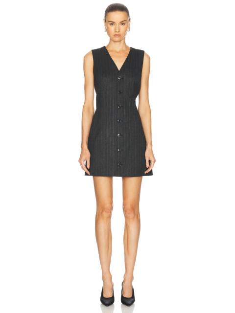 Pinstripe Suiting Dress