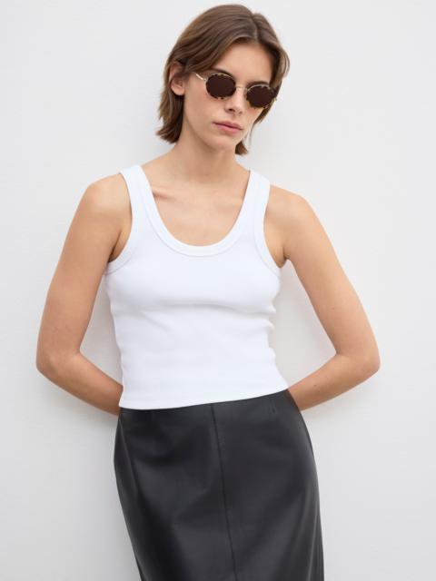 Ribbed tank top