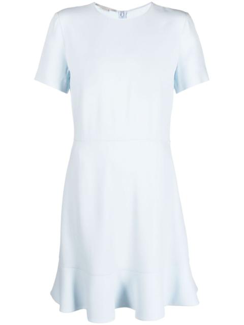 Iconics stretch-cady minidress