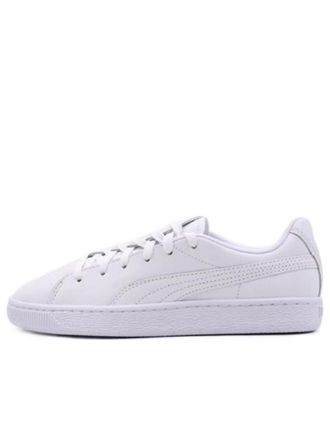 (WMNS) PUMA Basket Crush Emboss 'White' 369595-01
