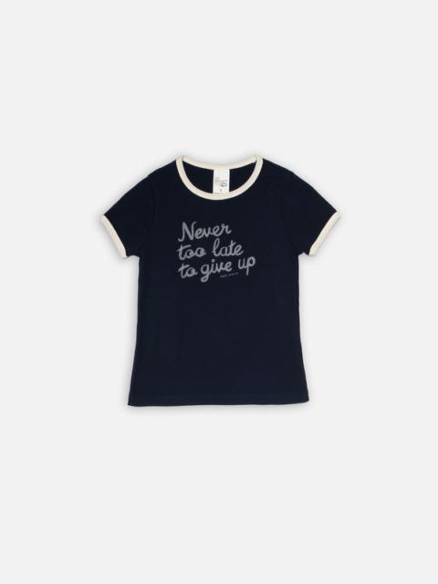 Eve Ringer Too Late T-Shirt Blueberry