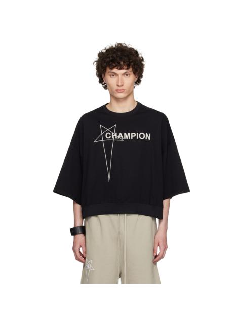 Black Champion Edition Tommy Cropped T-shirt