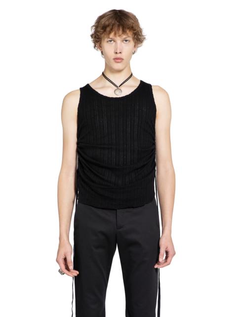 Boris Wrinkled Cropped Tank Top