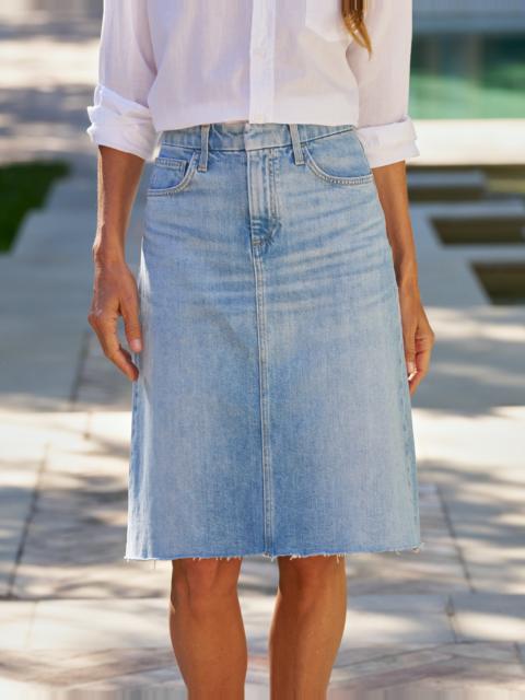 Denim Midi Skirt
