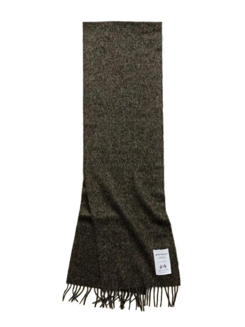 Moon Lambswool Scarf Charcoal Melange