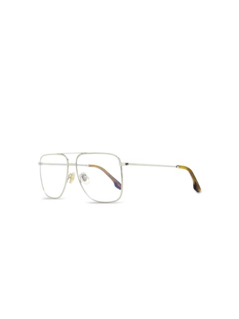 2212 metallic-frame glasses