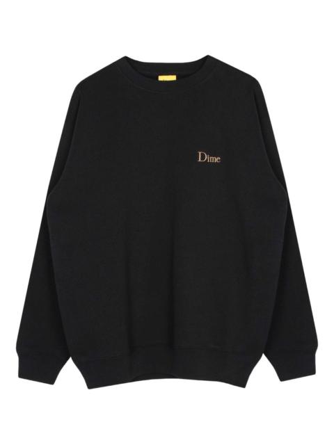 logo-embroidered sweatshirt