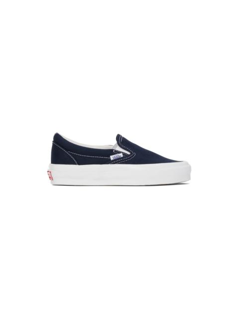 Navy Vault OG Classic Slip On Sneakers