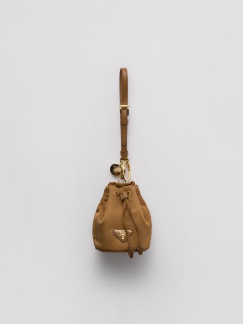 Mini Icon Re-Nylon bag charm