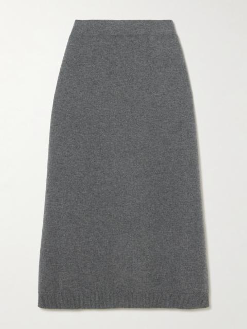 Cashmere Midi Skirt
