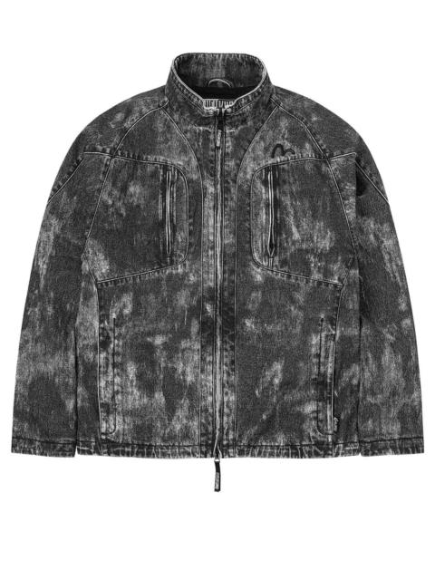 Hand Painted Allover Print Regular Fit Jacket