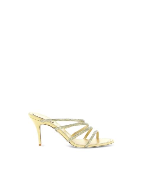 Erin crystal-appliqué sandals