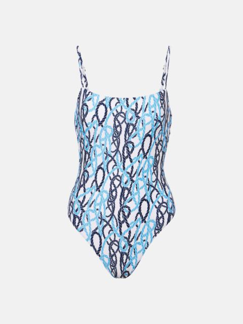 Maui striped swimsuit