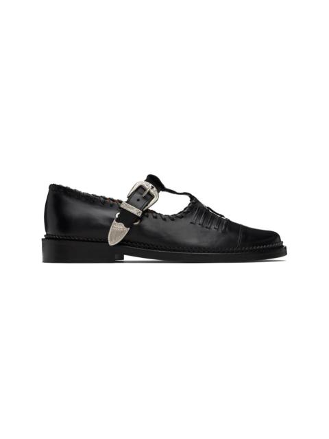 Black Leather Loafers