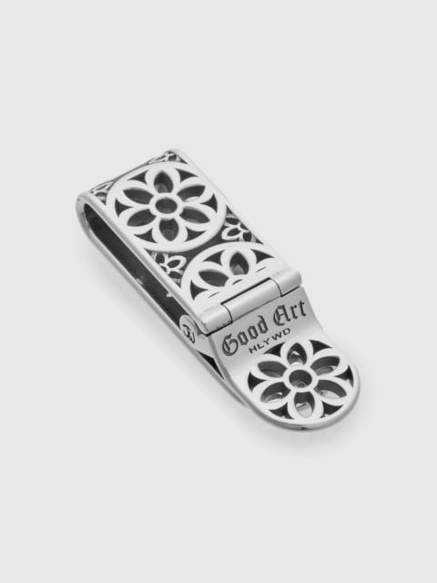 Cream Dream Money Clip in Sterling Silver