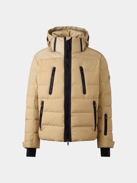 Blaine quilted jacket in Beige