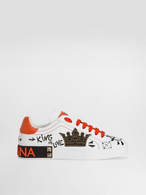 Portofino nappa calfskin sneakers