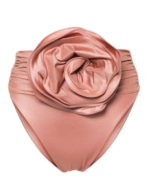 high-waisted bikini bottoms