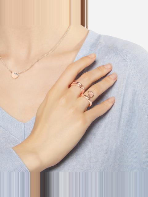 ROSE GOLD & ENAMEL HEART CHARM