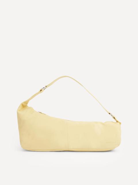 Dry Yellow Leather Shoulder Bag