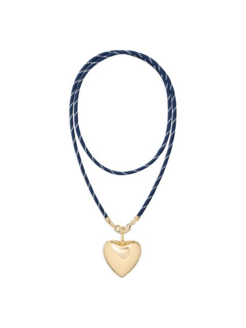 The Long Happy cord charm necklace