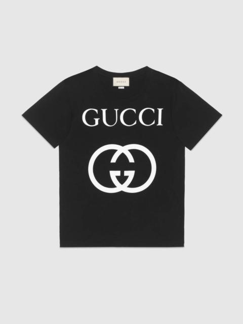 Oversize T-shirt with Interlocking G