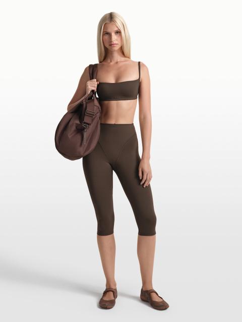 NikeSKIMS Matte Women's V-Panel 17" Cropped Leggings