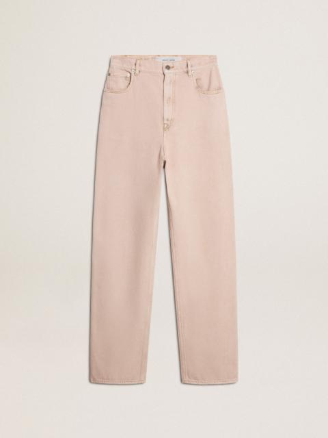 Women's pink jeans