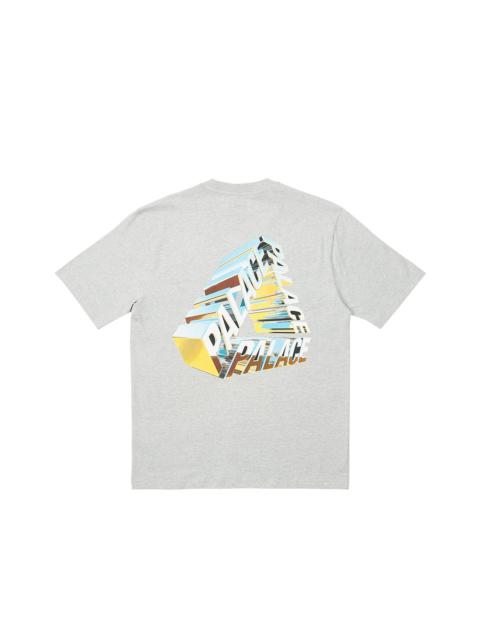 TRI-CHROME T-SHIRT GREY MARL