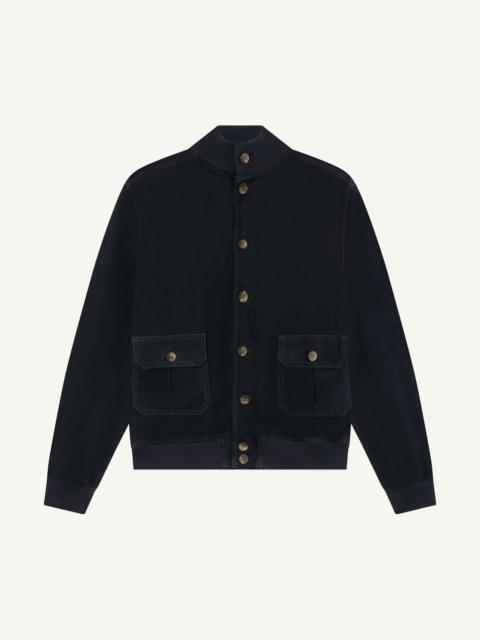 VINCENTE SUEDE BOMBER JACKET