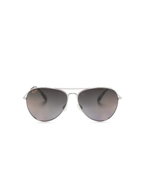 Mavericks double-gradient lenses pilot-frame sunglasses