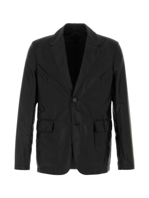 Black Re-nylon Blazer