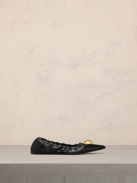 EMBELLISHED POINTED TOE BALLERINAS