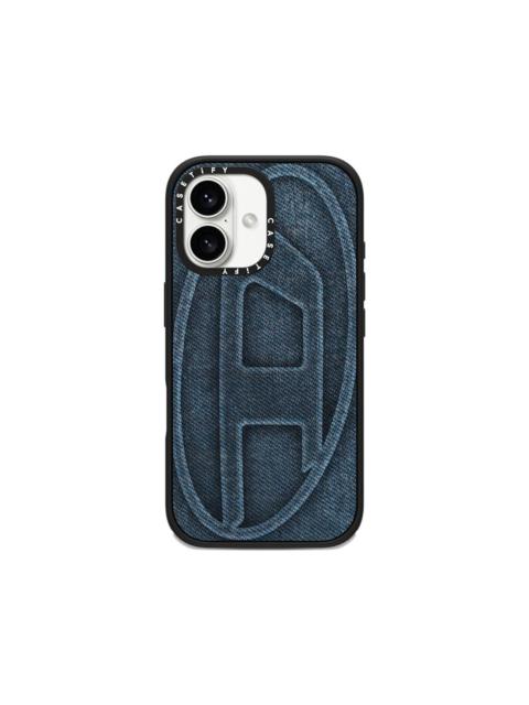 x CASETiFY denim-effect iPhone 16 case