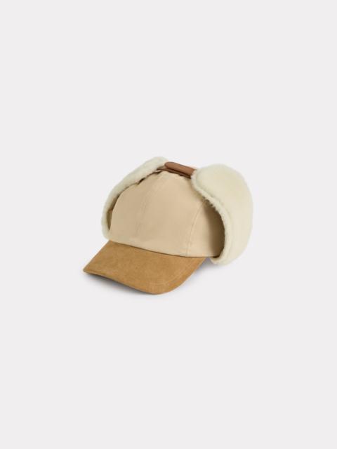 Hunting hat in shearling