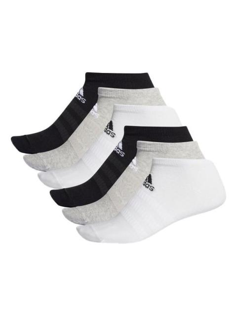adidas Unisex Logo Embroidery Sock Combination Pack Black/White/Grey DZ9407