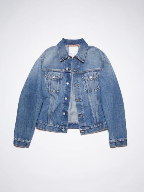 Regular fit denim jacket - Mid Blue