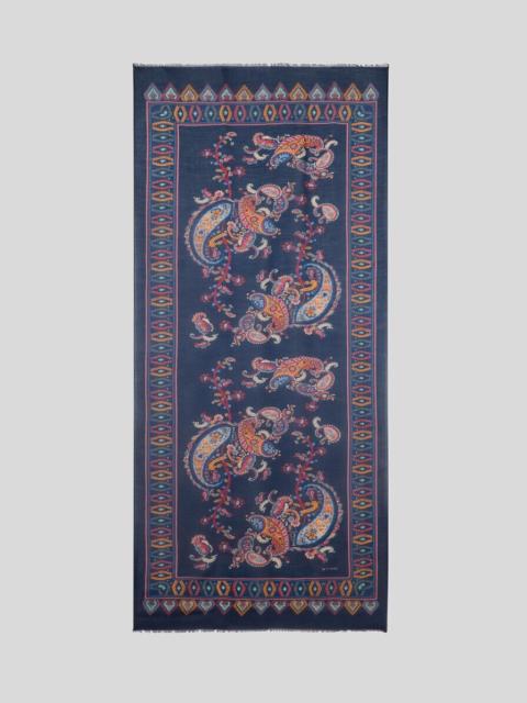 FLORAL PAISLEY SCARF