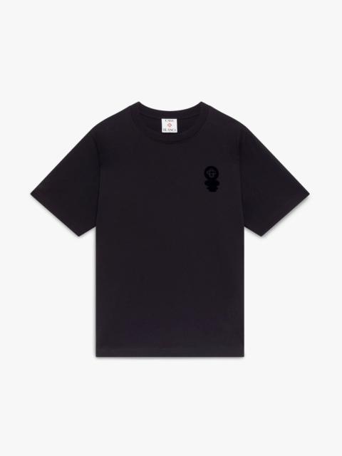 Squash Logo Flock Short Sleeve T-Shirt | Casablanca Paris