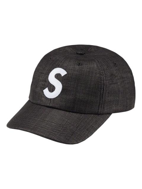 Supreme Raffia S Logo 6-Panel 'Black White' SUP-SS22-785