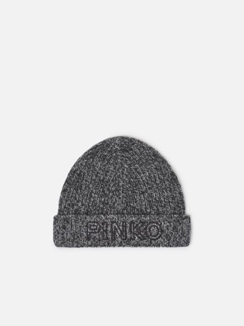 BEANIE WITH LOGO EMBROIDERY