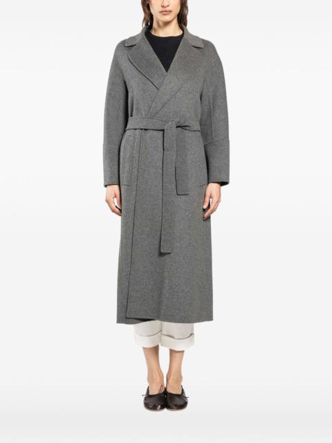 belted wool wrap coat