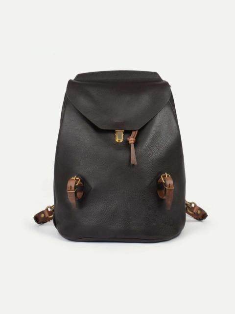 ZIBELINE BACKPACK  -  DARK BROWN